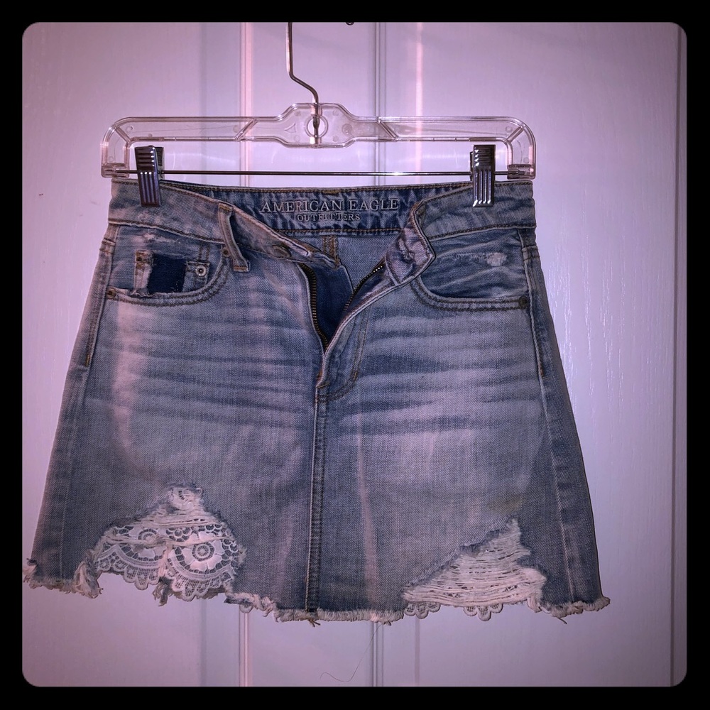 American Eagle denim skirt